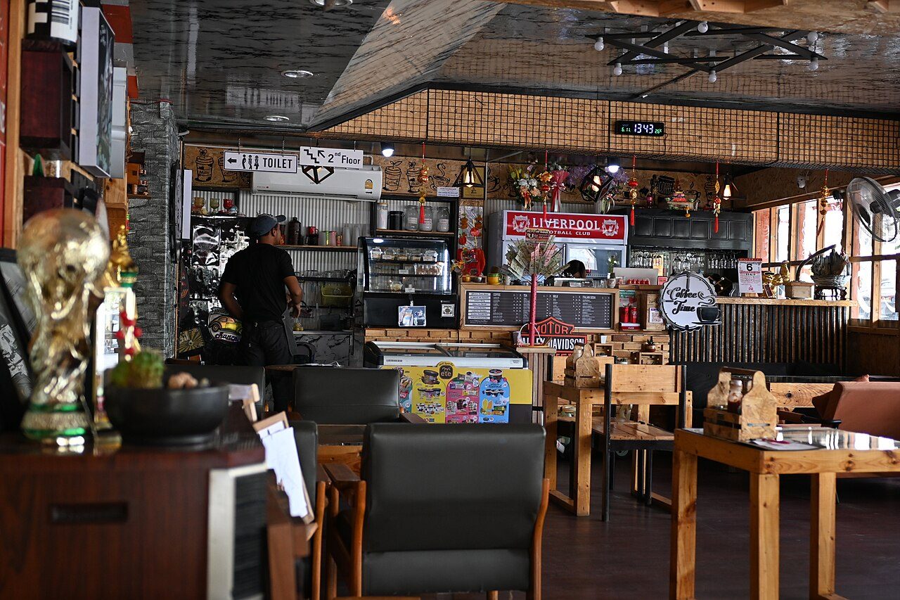 Inside Amber Coffee